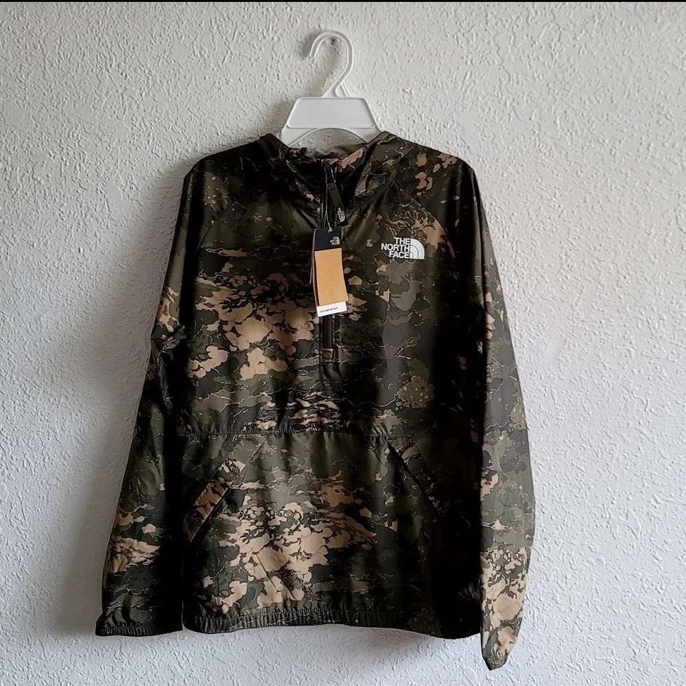 The North Face Green Camouflage Hoodie